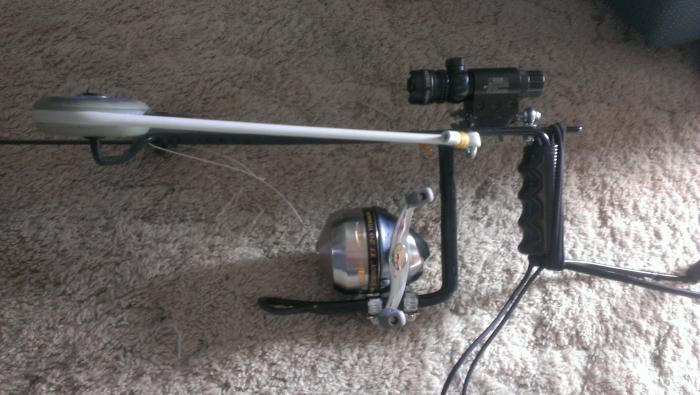 Bowfishing crossbow slingshot